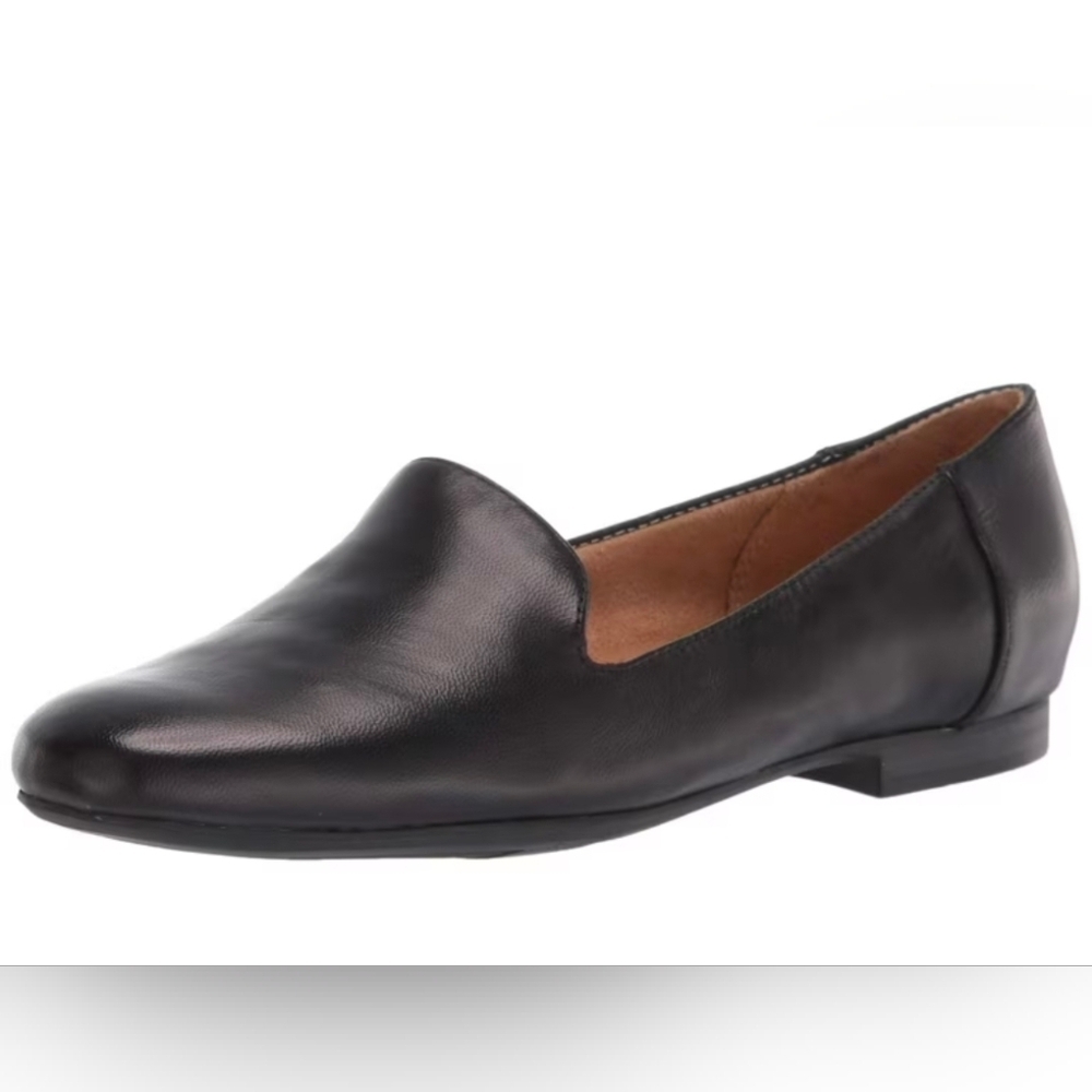 Naturalizer Kit2 Black Leather Loafers for Women Sz 7.5 SH46